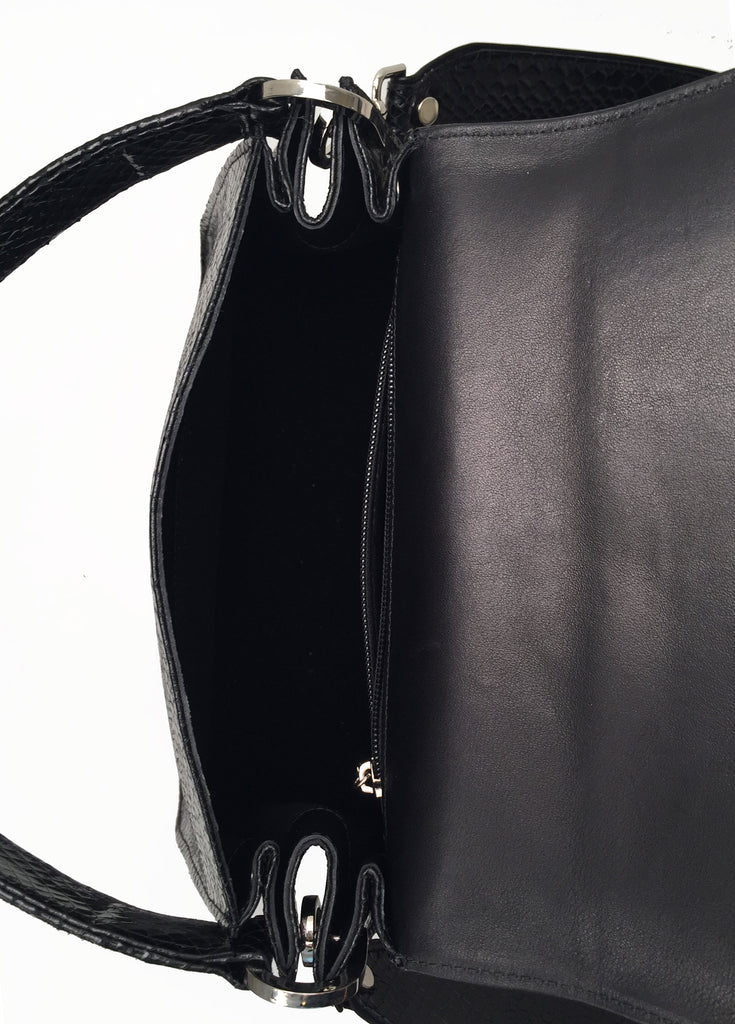 'Versailles' Inscription Shoulder Bag – NinoRossi Handbags
